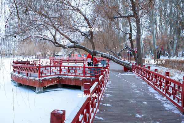 雪景---公园