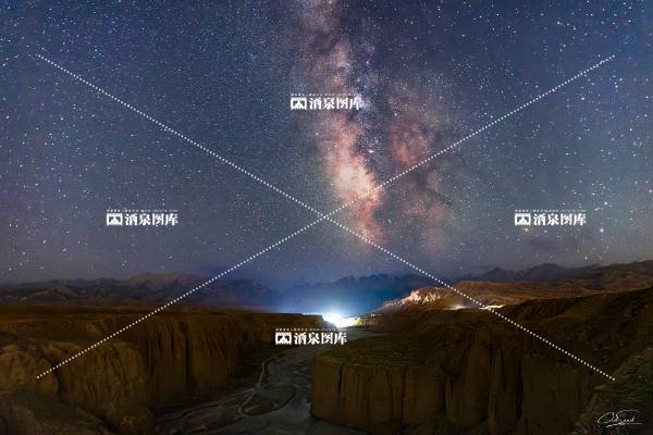 洪水河银河星空