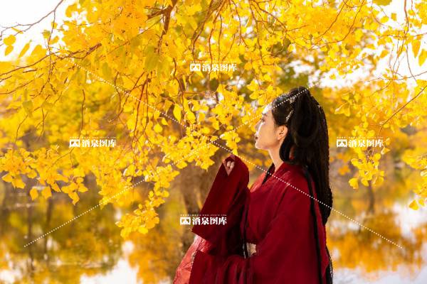 红衣醉染秋光里