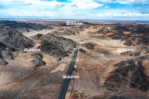 金塔大青山航拍