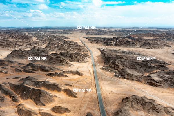 金塔大青山航拍