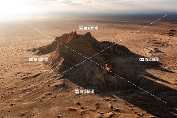 金塔火星山航拍