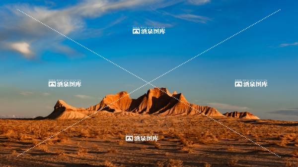 金塔火星山航拍