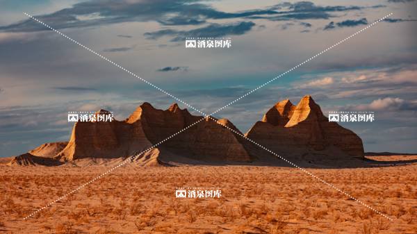 金塔火星山航拍