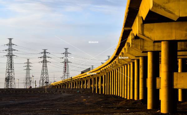 瓜州公铁立交桥