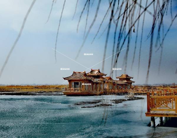 祁连苇海“冬”