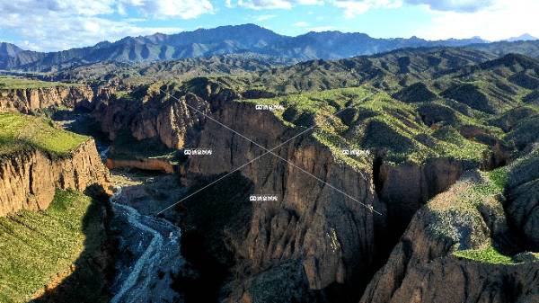 玉门石油河大峡谷（五）