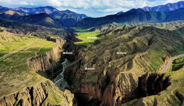 玉门石油河大峡谷（六）