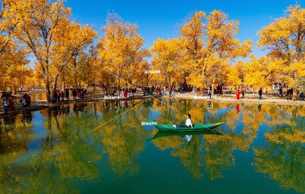 金波照影游人醉